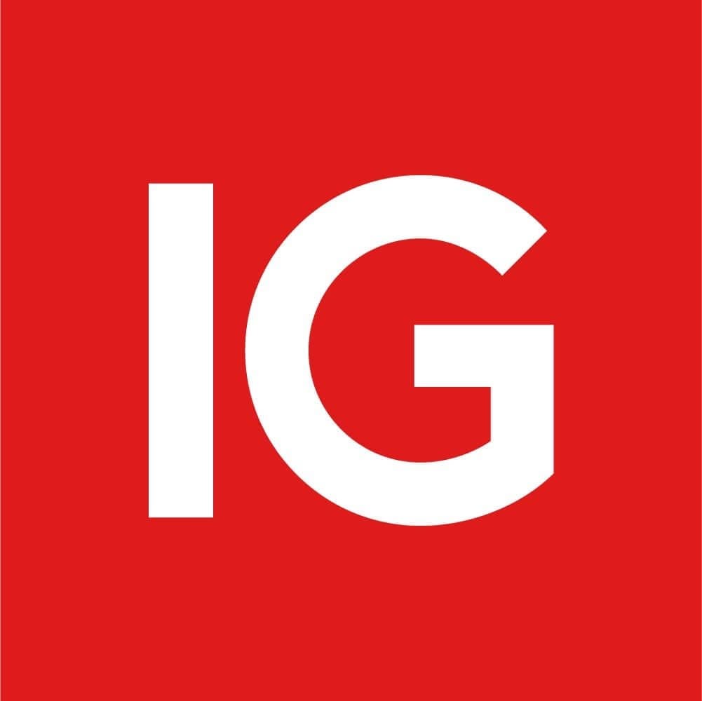 Best CFD Brokers for Low Overnight Fees 3 IG logo